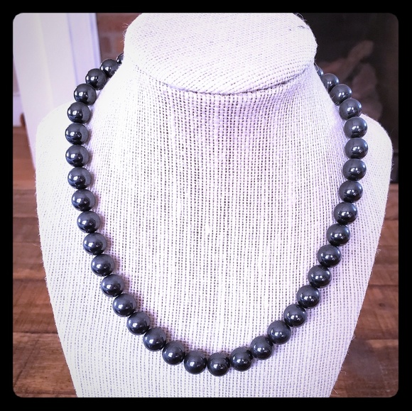 Jewelry - 🇺🇸Hematite Gemstone Necklace
